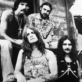 Metal band menbers Black Sabbath
