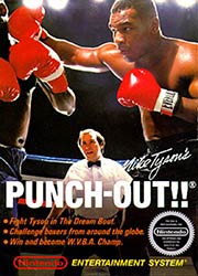 Mike Tyson's Punch-Out!! NES game box cover