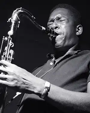 Jazz Saxophonist John Coltrane