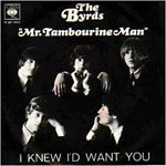 Mr. Tambourine Man - Byrds single cover