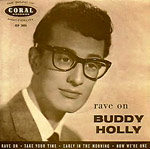 Buddy Holly - Rave On single sleve