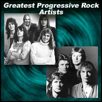 Progressive rock bands "Yes" and "King Crimson"