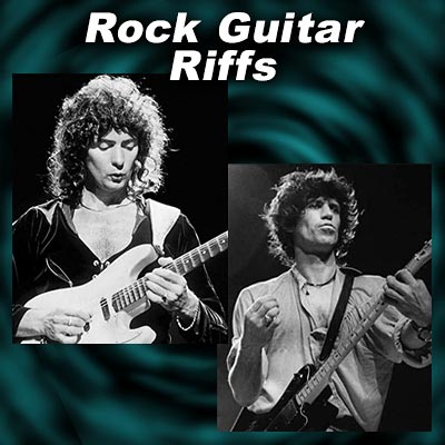 rock guitarists Ritchie Blackmore and Keith Richards