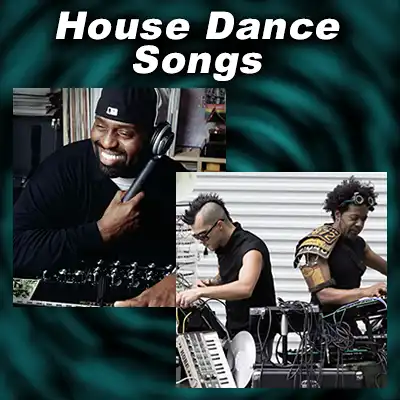 House dance music artists Frankie Knuckles and M/A/R/R/S
