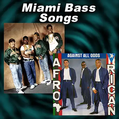 Miami Bass Songs list link button