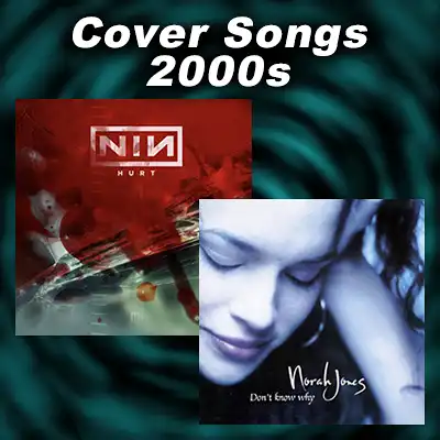 Two record sleeves for Hurt by Nine Inch Nails and Don't Know Why by Norah Jones