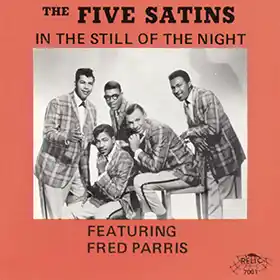 In The Still Of The Nite by The Five Satins single cover