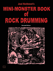 Mini Monster Rock Drum Book