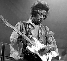 Jimi Hendrix rock band