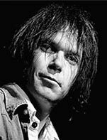 Rock music lyricist Neil Young