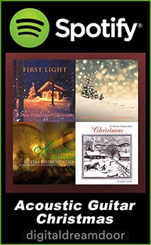 Spotify Acoustic Guitar Christmas Songs link image