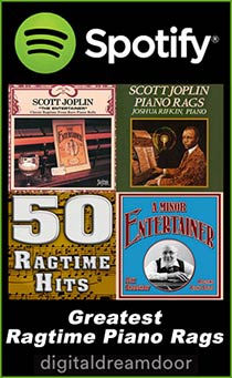 Ragtime rags on Spotify link image