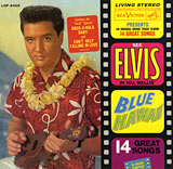Elvis Presley Blue Hawaii album cover