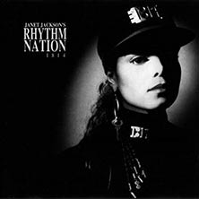 Album cover Janet Jackson's Rhythm Nation 1814