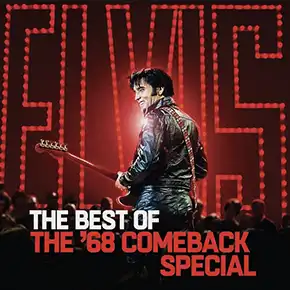 Elvis '68 comeback DVD album cover