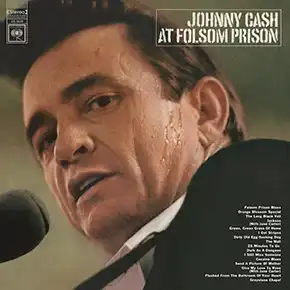 Johnny Cash At Folsom Prison album cover