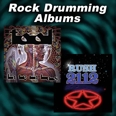 album covers Lateralus and 2112