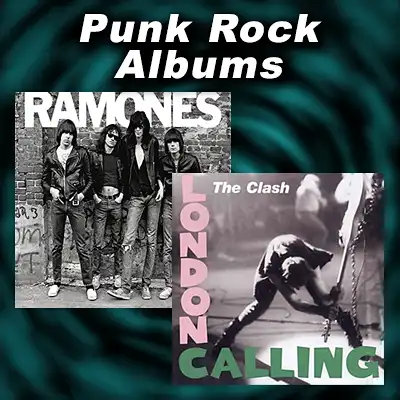 album covers Ramones, London Calling