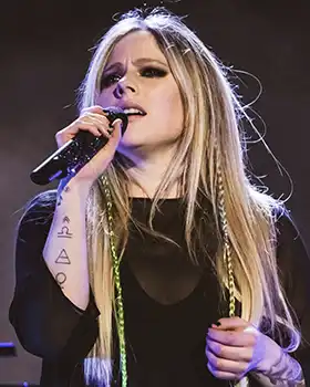 singer Avril Lavigne
