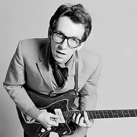 New Wave rock band Elvis Costello