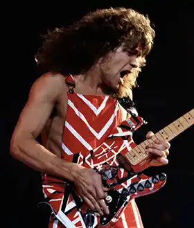 rock guitarist Eddie Van Halen