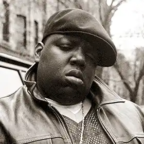 Rapper The Notorious B.I.G.