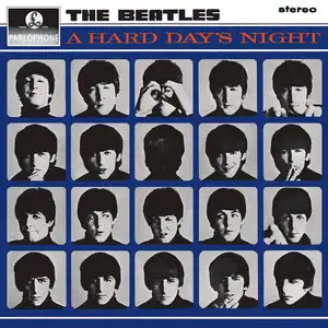 A Hard Day's Night Parlophone album cover