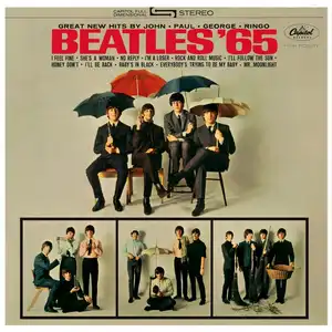 Beatles '65 album cover