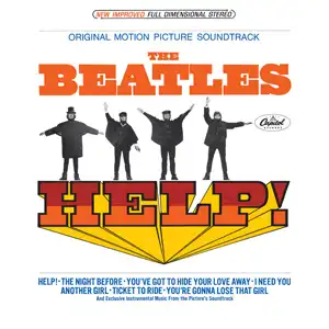 Help! Soundtrack Capitol album cover