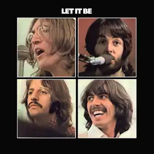 Let it be beatles album cover