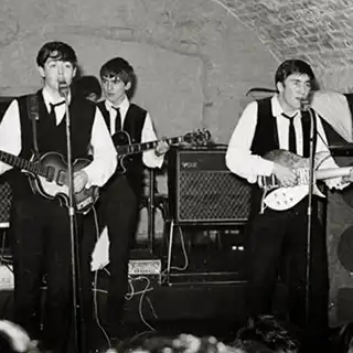 Beatles in Cavern Club 1962