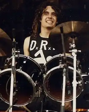 metal rock music drummer Dave Lombardo