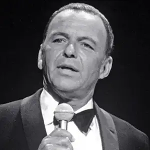 Traditional Pop music vocalist Frank Sinatra