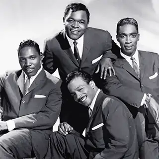 Doo-Wop singing group The Drifters