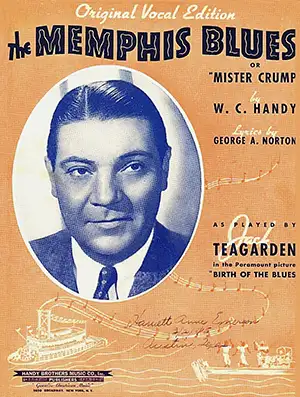 Memphis Blues by W.C. Handy sheet music