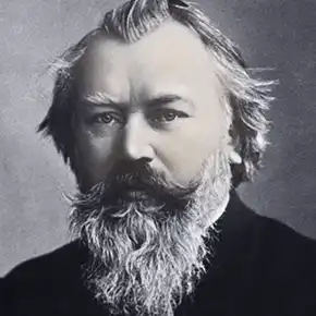 composer Johannes Brahms