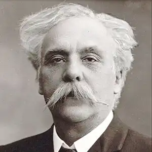 Photo of composer Gabriel Fauré