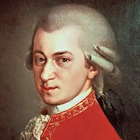 composer Wolfgang Amadeus Mozart