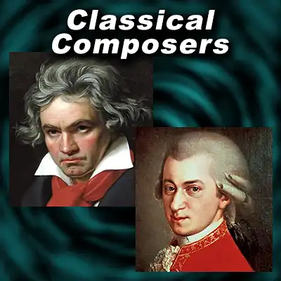 Ludwig Van Beethoven and Wolfgang Amadeus Mozart