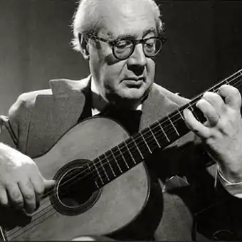 Classical Guitarist Andres Segovia