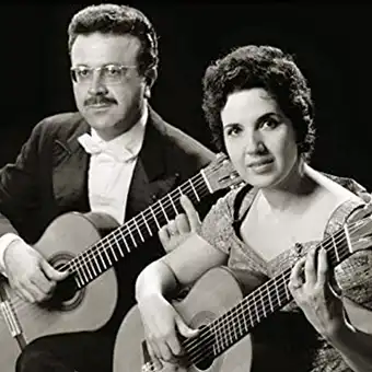 Classical Guitarists Ida Presti and Alexandre Lagoya