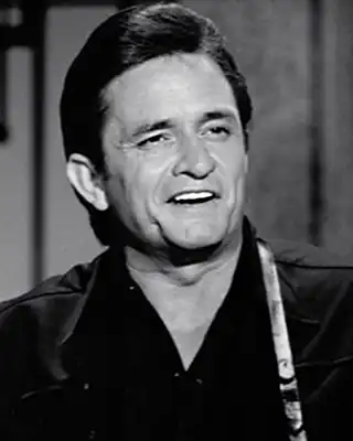 Country music artist Johnny Cash