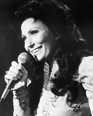 Country music artist Loretta Lynn