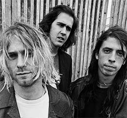 Grunge band Nirvana