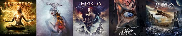 5 Symphonic Metal album covers for 2018