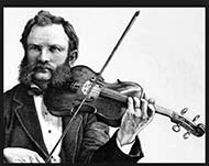 Violinist James Scott Skinner
