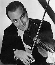 Violinist Joe Venuti