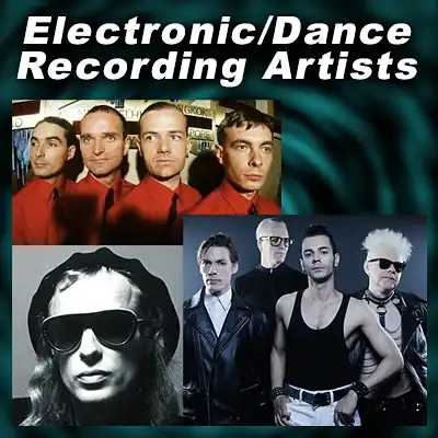 Recording Artists Kraftwerk, Brian Eno and Depeche Mode