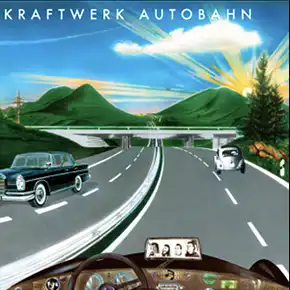 Autobahn by Kraftwerk album cover