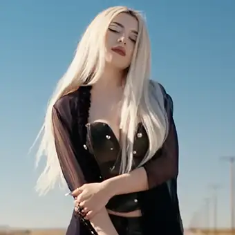 Dance music singer Ava Max